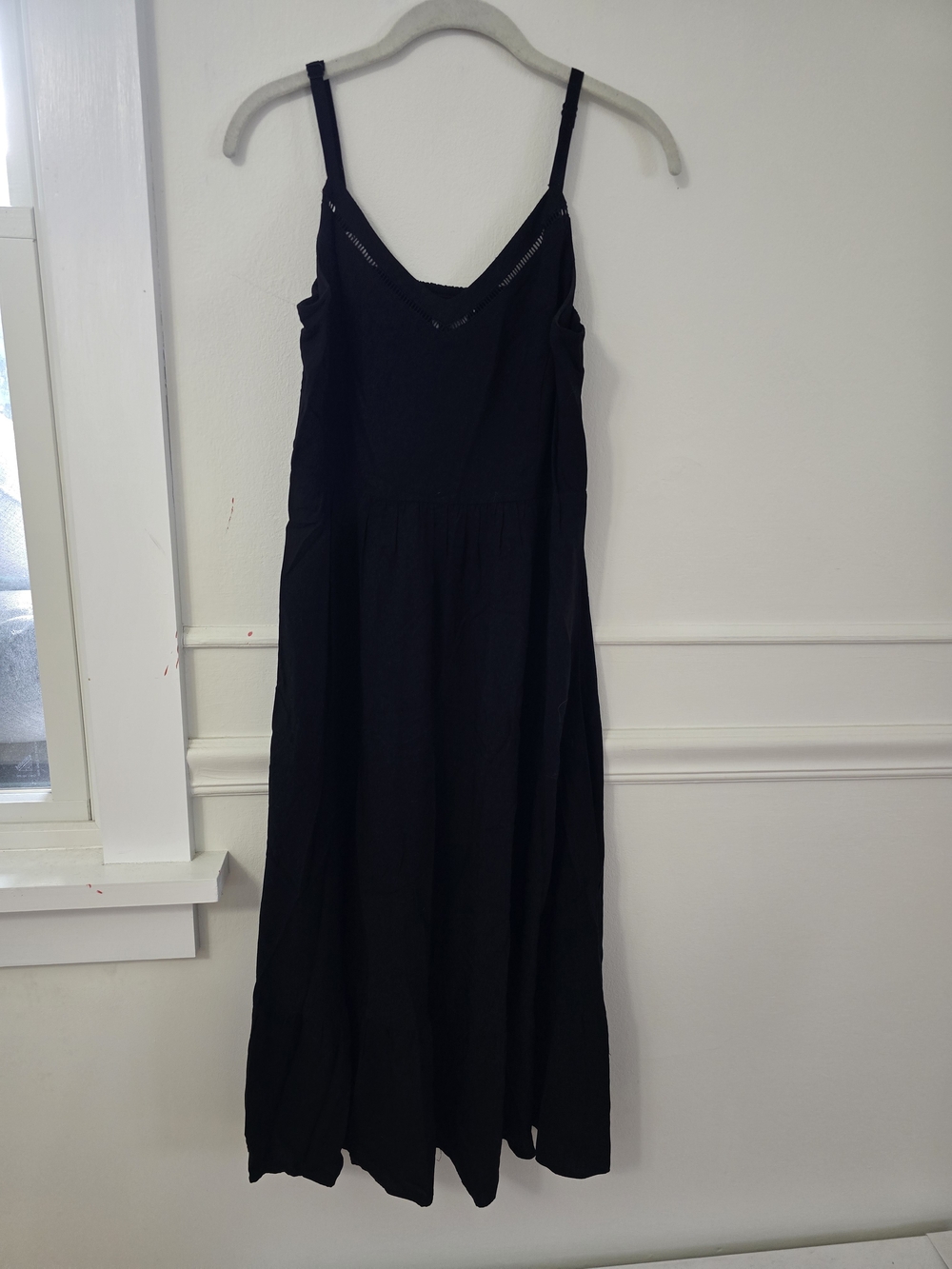 Old Navy Black Spaghetti-Strap Maxi Dress